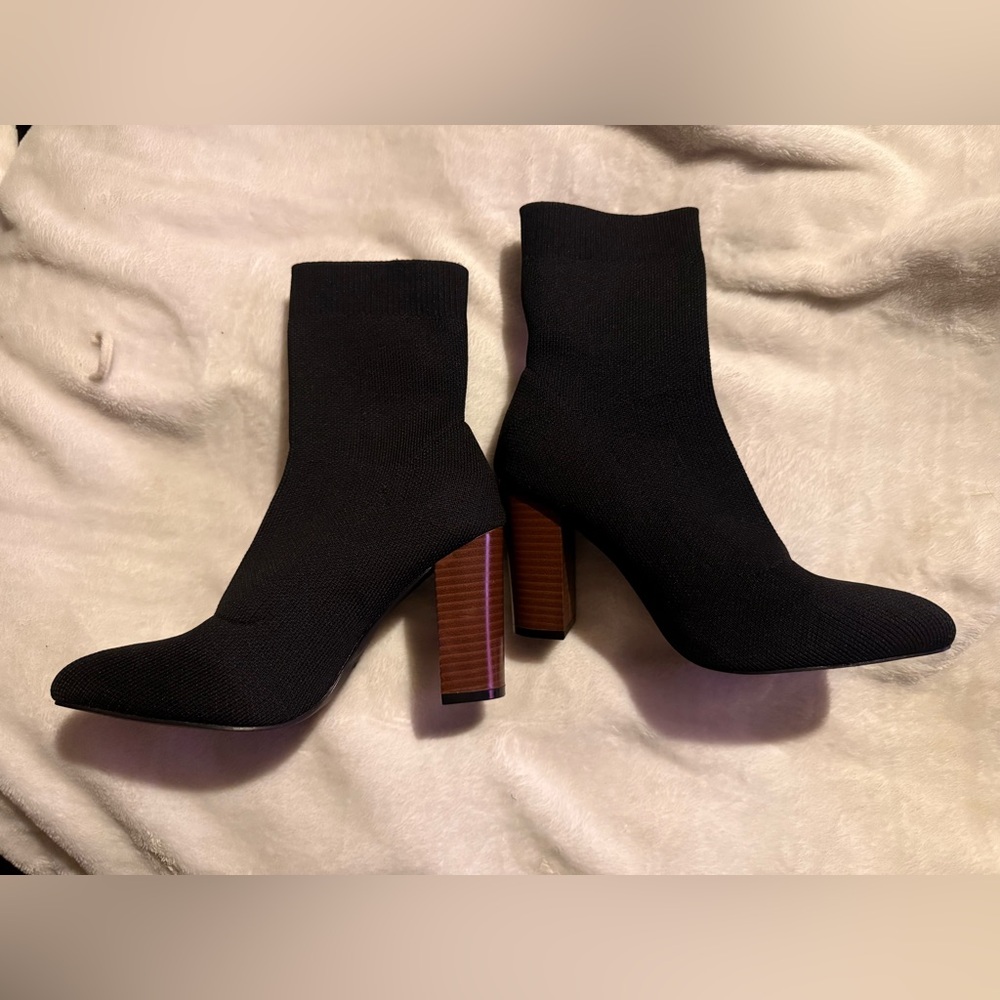 Women’s chunky heel boots - Picture 5 of 6